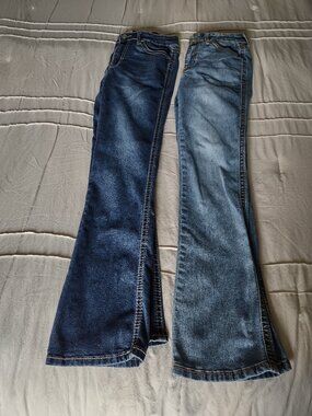 Project Indigo Junior’s Flare Jeans Size 7